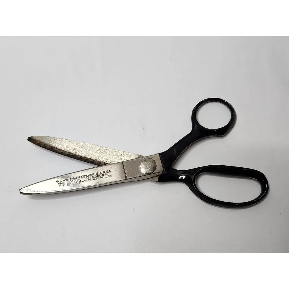 Vintage Wiss Zig Zag Pinking Shears USA Made